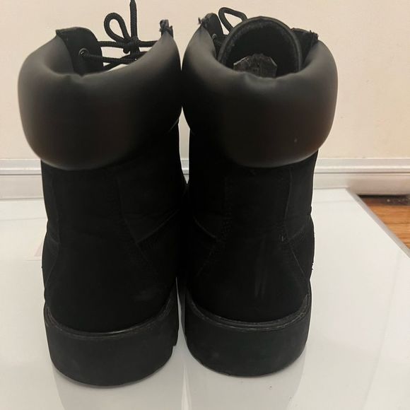 G.H. Bass Fillmore 2.0 UL Suede/Leather Black Mono Chrome Nubuck Work Boot Sz 13 - Picture 6 of 16